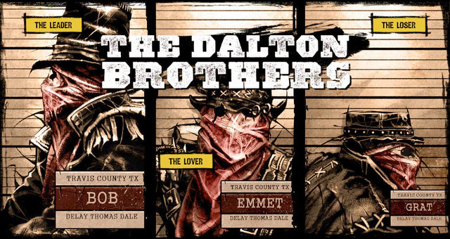 A cutscene will show the Dalton brothers rushing out on the streets with money bags - Episode 8 - They Call Me Bounty Hunter - Walkthrough - Call of Juarez: Gunslinger - Game Guide and Walkthrough