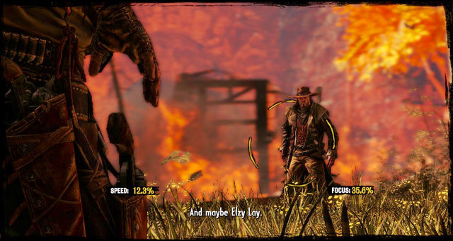Once you've killed them all, a boss fight commences, which is the same as the others - Episode 10 - Not So Great Train Robbery - Walkthrough - Call of Juarez: Gunslinger - Game Guide and Walkthrough