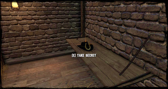 The first secret in a cell - Episode 2 - Nuggets of Truth (Secrets) - Call of Juarez: Gunslinger - Game Guide and Walkthrough