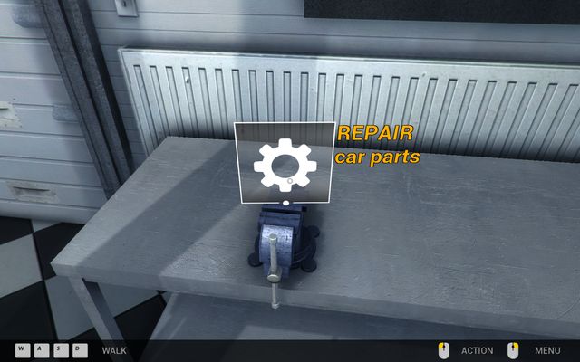 In this place you will repair some of the destroyed parts - Third garage - Garage walks - Car Mechanic Simulator 2014 - Game Guide and Walkthrough