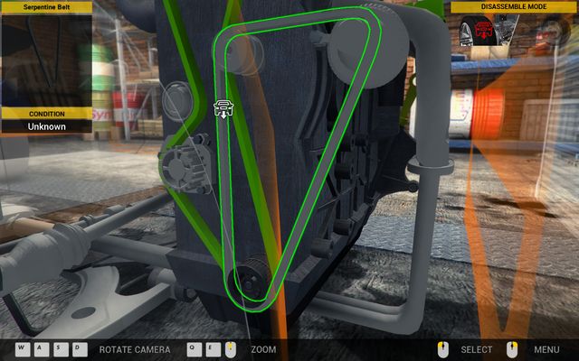 Replace of the timing is a very complex operation. - Order 21 - Revton Van - Orders - First garage - Car Mechanic Simulator 2014 - Game Guide and Walkthrough