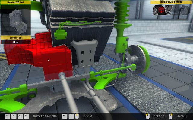 Change of the totally wasted gearbox is a expensive thing. - Order 38 - Olsen Grand - Orders - Second garage - Car Mechanic Simulator 2014 - Game Guide and Walkthrough