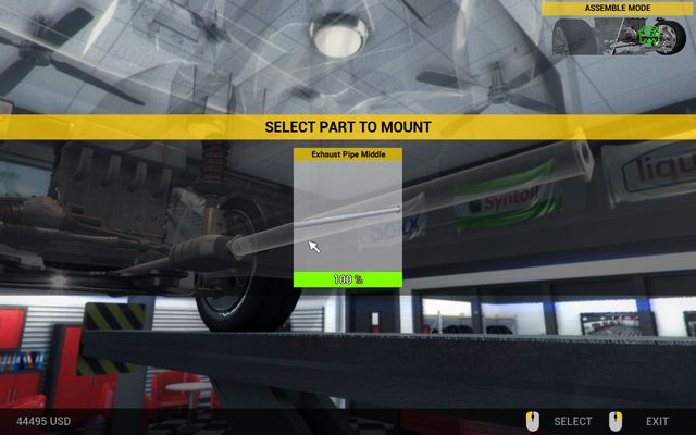 Only fully working parts can be placed in the car! - Order 55 - Vulcan Family - Orders - Third garage - Car Mechanic Simulator 2014 - Game Guide and Walkthrough