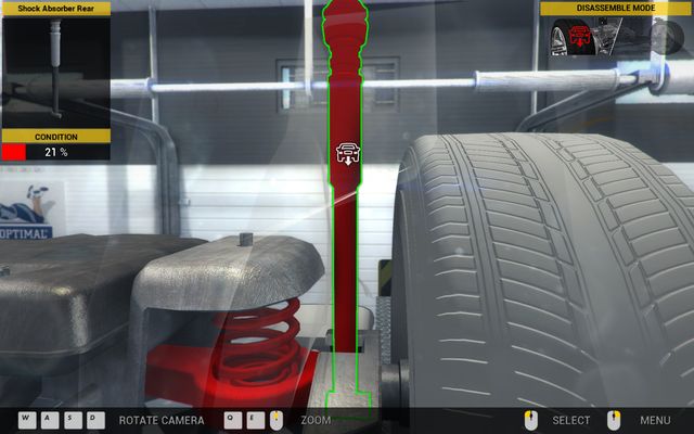 Almost entire suspension is designed for change in this mission. - Order 71 - Sceo LC500 - Orders - Third garage - Car Mechanic Simulator 2014 - Game Guide and Walkthrough