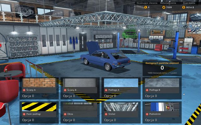 There is not a lot of possibilities, but better few than none! - Changing the looks of the garage - Virtual walk through the garage - Car Mechanic Simulator 2015 - Game Guide and Walkthrough