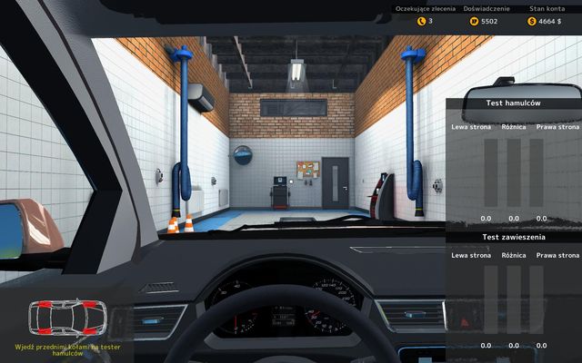 Diagnostic path is a very quick and good way to check the state of brakes and suspension. - Diagnostic path - Technical state diagnostics - Car Mechanic Simulator 2015 - Game Guide and Walkthrough