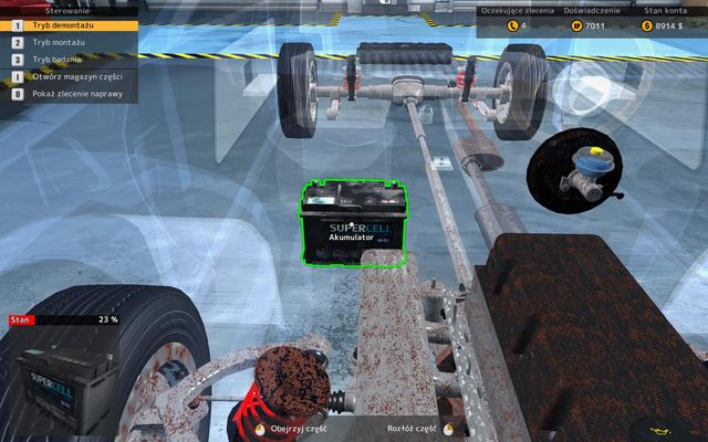 A good battery is the basis of correctly working ignition. - Changing the battery - Basic renovation operations - Car Mechanic Simulator 2015 - Game Guide and Walkthrough