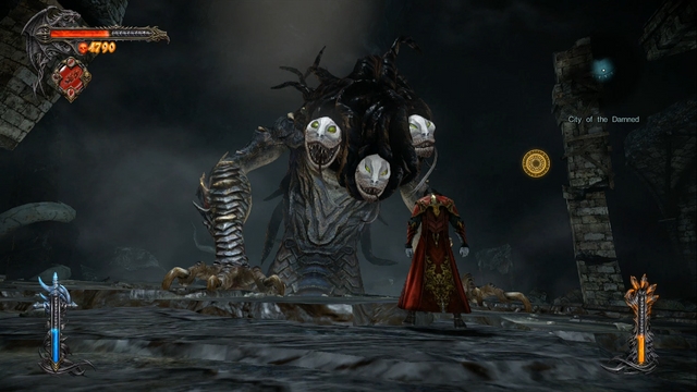 Another easy boss fight - Gorgon. - Mission 2 - The Three Gorgons - The Main Campaign - walkthrough - Castlevania: Lords of Shadow 2 - Game Guide and Walkthrough