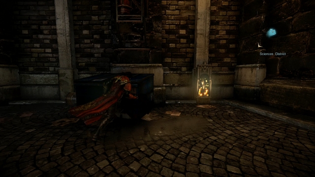 A Memorial hidden in the corner of the alley. - Mission 3 - The Antidote - The Main Campaign - walkthrough - Castlevania: Lords of Shadow 2 - Game Guide and Walkthrough