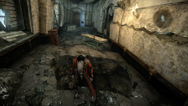 After climbing up, turn around - at the end of the corridor you should be able to see a Pain Box. - Mission 3 - The Antidote - The Main Campaign - walkthrough - Castlevania: Lords of Shadow 2 - Game Guide and Walkthrough