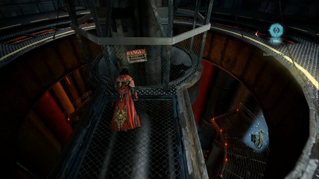 After arriving to the top, stand on the edge and look below - you should be able to see a Pain Box. - Mission 4 - Next Stop: Castlevania - The Main Campaign - walkthrough - Castlevania: Lords of Shadow 2 - Game Guide and Walkthrough