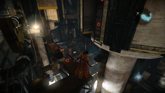 While going through the footbridge, note the on the right side - at the top of it theres a Pain Box. - Mission 4 - Next Stop: Castlevania - The Main Campaign - walkthrough - Castlevania: Lords of Shadow 2 - Game Guide and Walkthrough