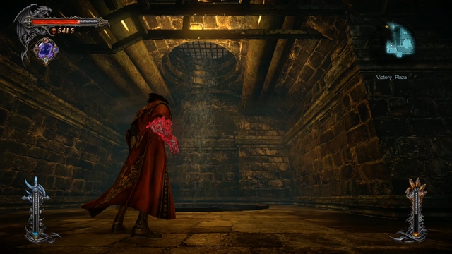 Stand above the airflow, to get to the upper level. - Mission 6 - The Antidote II - The Main Campaign - walkthrough - Castlevania: Lords of Shadow 2 - Game Guide and Walkthrough