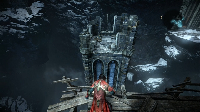 A Soldier Diary located at the top of a lone tower - unfortunately, you cant reach it yet. - Mission 7 - Pieces of a Mirror - The Main Campaign - walkthrough - Castlevania: Lords of Shadow 2 - Game Guide and Walkthrough