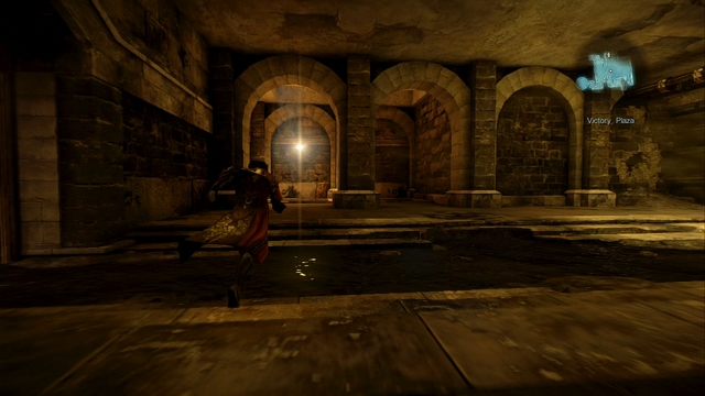 In front of you theres an airflow, which you must use to get to the upper level. - Mission 9 - The Second Acolyte - The Main Campaign - walkthrough - Castlevania: Lords of Shadow 2 - Game Guide and Walkthrough