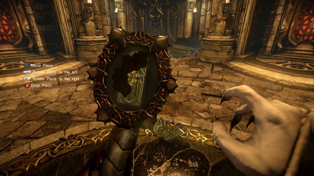 A Castlevania-style puzzle. - Mission 10 - The Mirror of Fate - The Main Campaign - walkthrough - Castlevania: Lords of Shadow 2 - Game Guide and Walkthrough