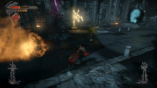 Dark Monks are one of the most difficult enemies in the game. - Mission 10 - The Mirror of Fate - The Main Campaign - walkthrough - Castlevania: Lords of Shadow 2 - Game Guide and Walkthrough