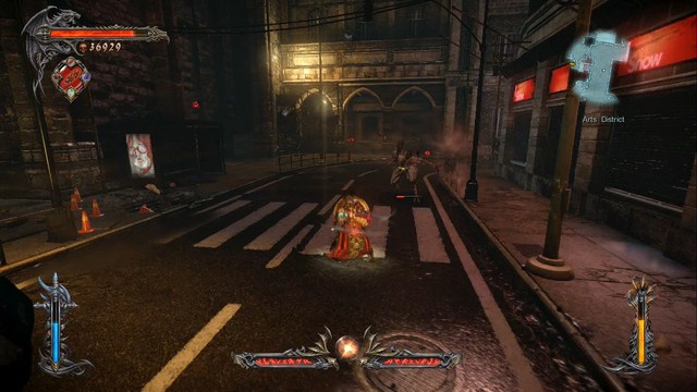 Go straight ahead and then turn to the left, to get to Trevor. - Mission 11 - Revelations - The Main Campaign - walkthrough - Castlevania: Lords of Shadow 2 - Game Guide and Walkthrough
