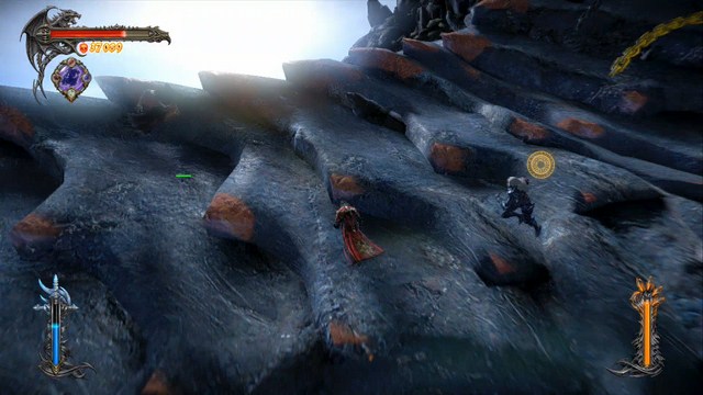 One of the climbing sections before the final boss battle. - Mission 11 - Revelations - The Main Campaign - walkthrough - Castlevania: Lords of Shadow 2 - Game Guide and Walkthrough
