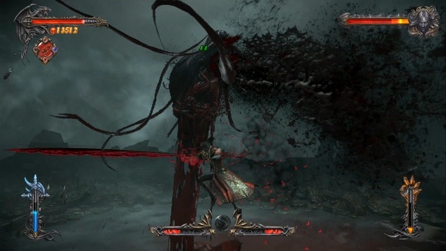 And heres his blood-vomiting snake form... - Inner Dracula - Boss Battles - Castlevania: Lords of Shadow 2 - Game Guide and Walkthrough
