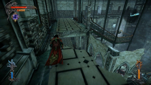 A Pile of Sacrifice can be seen in the distance. - Mission 6 - The Antidote II - Piles of Sacrifice and Dungeon Keys - First pass - Castlevania: Lords of Shadow 2 - Game Guide and Walkthrough