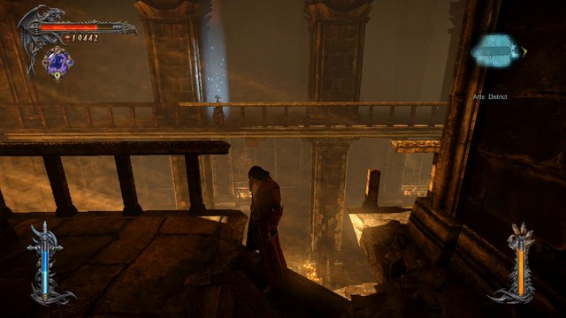 A double Pile of Sacrifice in the room where youve fought Victor. - Arts District - Collectibles - second pass - Castlevania: Lords of Shadow 2 - Game Guide and Walkthrough