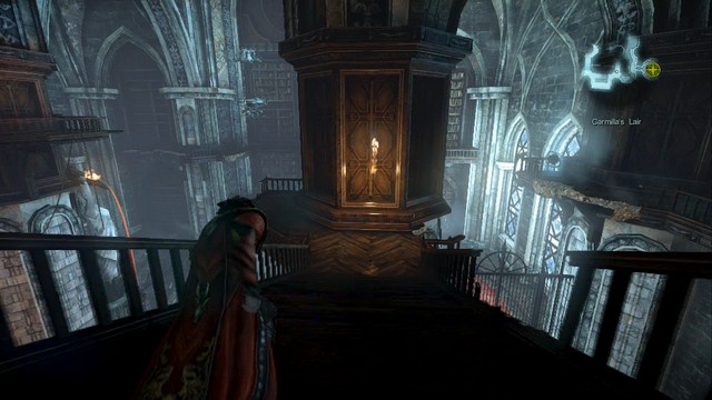 A Pain Box visible on the right side. - Carmillas Lair - Collectibles - second pass - Castlevania: Lords of Shadow 2 - Game Guide and Walkthrough
