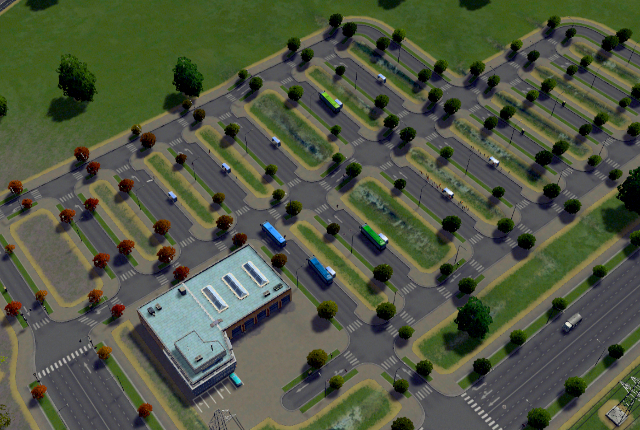 City communication can be a great counterbalance from automobiles for roads - buses and metro - City communication - Infrastructure - Cities: Skylines - Game Guide and Walkthrough