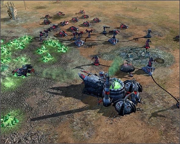 Your second base should be well defended. - What is Rightfully Ours - Act 1 - Command & Conquer 3: Kanes Wrath - Game Guide and Walkthrough