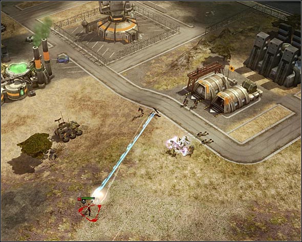Since commando has the regeneration ability feel free to engage enemy troops. - Keys to the Kingdom - Act 2 - Command & Conquer 3: Kanes Wrath - Game Guide and Walkthrough