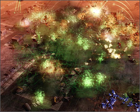 Can you find GDI base on this picture?. - A Grand Gesture - Act 1 - Command & Conquer 3: Kanes Wrath - Game Guide and Walkthrough