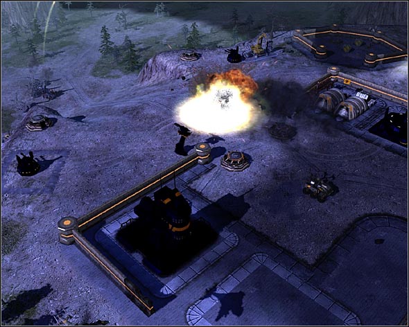 Watch the Pitbull movement path and attack them at some point of their route. - All that Glitters - Act 2 - Command & Conquer 3: Kanes Wrath - Game Guide and Walkthrough