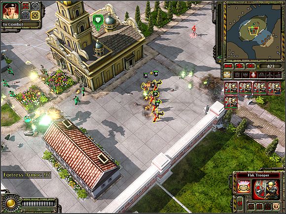 Nothing can stop you, to capture the building with soldiers standing south of the fortress. - Soviets - Leningrad - part 1 - Soviets - Command & Conquer: Red Alert 3 - Game Guide and Walkthrough