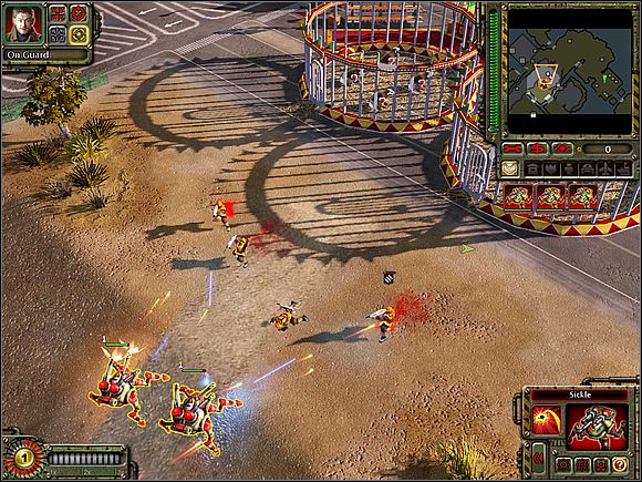 To the north-east from cages with War Bears, there are Japanese soldiers equipped with the armor-piercing weapon - Soviets - Krasna-45 - part 1 - Soviets - Command & Conquer: Red Alert 3 - Game Guide and Walkthrough