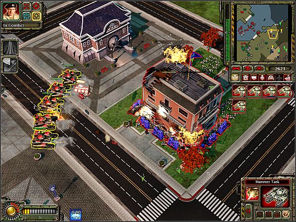 The problem you should worry about is a bank located on the south [7] - Soviets - Geneva - part 2 - Soviets - Command & Conquer: Red Alert 3 - Game Guide and Walkthrough