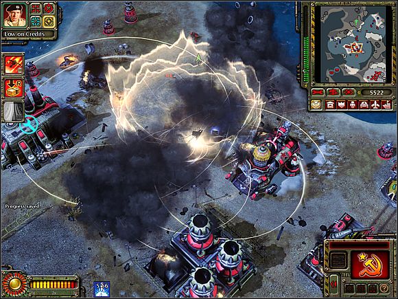 Proton collider is an Allied super-weapon. It can destroy every building in one shot, including CY and other super-weapons. - Soviets - Von Esling Airbase - part 2 - Soviets - Command & Conquer: Red Alert 3 - Game Guide and Walkthrough