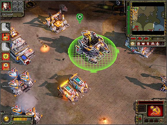 Kenjis base has a weak anti air protection. - Soviets - Mt. Fuji - part 3 - Soviets - Command & Conquer: Red Alert 3 - Game Guide and Walkthrough