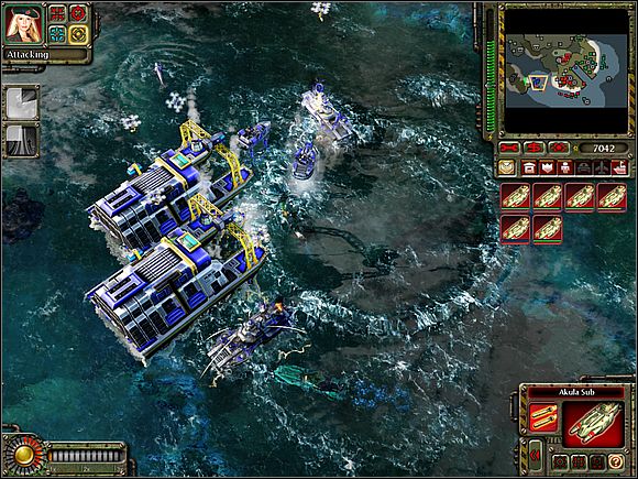 Allies base was built so quickly, that it don't have any good protection. It's easy to destroy. - Soviets - Easter Island - part 2 - Soviets - Command & Conquer: Red Alert 3 - Game Guide and Walkthrough