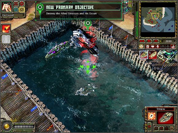 Then send your boats against emissary escort units - Soviets - Easter Island - part 1 - Soviets - Command & Conquer: Red Alert 3 - Game Guide and Walkthrough