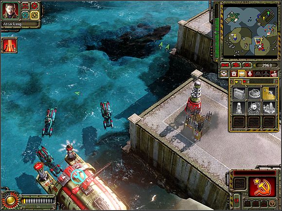 Now you have to concentrate on the production of the Twinblades and Kirov's or Dreadnoughts - Soviets - New York City - part 2 - Soviets - Command & Conquer: Red Alert 3 - Game Guide and Walkthrough