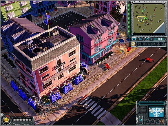 In special cases (where nearby is no buildings to be filled), you can use a special ability of Peacekeepers - walking with a shield - Allies - Brighton Beach - part 1 - Allies - Command & Conquer: Red Alert 3 - Game Guide and Walkthrough