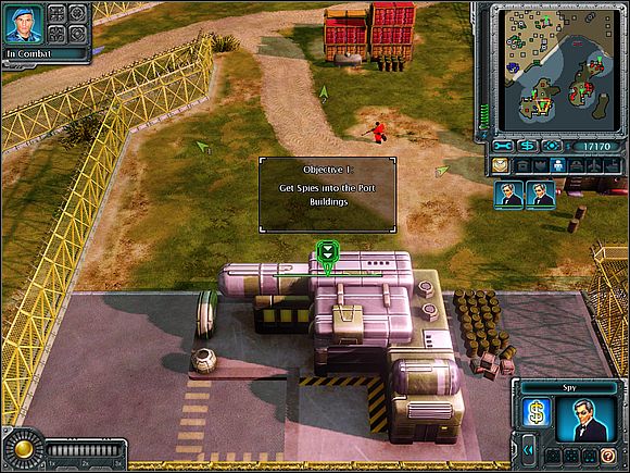 Get experience box - Tanya level will increase - Allies - Cannes - part 1 - Allies - Command & Conquer: Red Alert 3 - Game Guide and Walkthrough