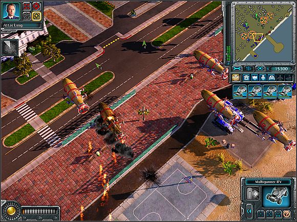 You will be also attacked by the Soviets Dreadnoughts - Allies - Brighton Beach - part 2 - Allies - Command & Conquer: Red Alert 3 - Game Guide and Walkthrough