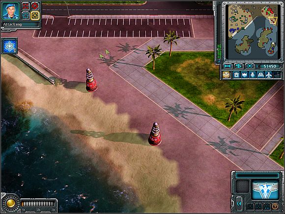 Do not forget you can also enter the base with tanks - Allies - Cannes - part 2 - Allies - Command & Conquer: Red Alert 3 - Game Guide and Walkthrough