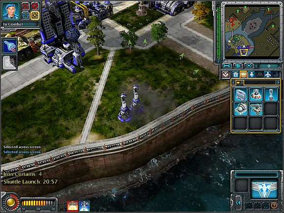 Pod At the end of the mission you will be attacked by two Dreadnoughts. Spectrum towers will protect you against them.. - Allies - Leningrad - Allies - Command & Conquer: Red Alert 3 - Game Guide and Walkthrough