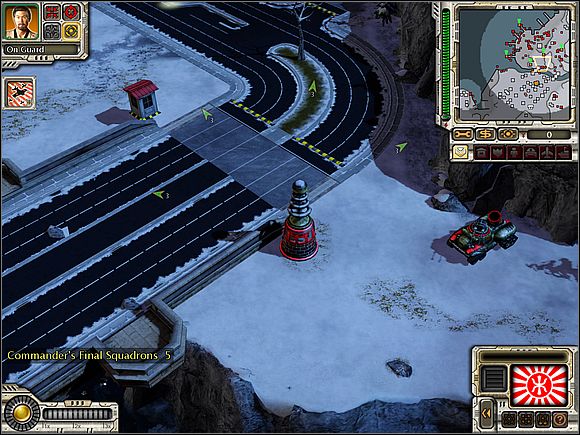 You can either send Kamikaze troops to reactors [4] supplying Tesla, or capture them with your Ninja soldiers (you can walk next to Tesla without any damage if you will use Shinobi special ability which they disappear in smoke clouds) - Empire of The Rising Sun - Vorkuta - Empire of The Rising Sun - Command & Conquer: Red Alert 3 - Game Guide and Walkthrough