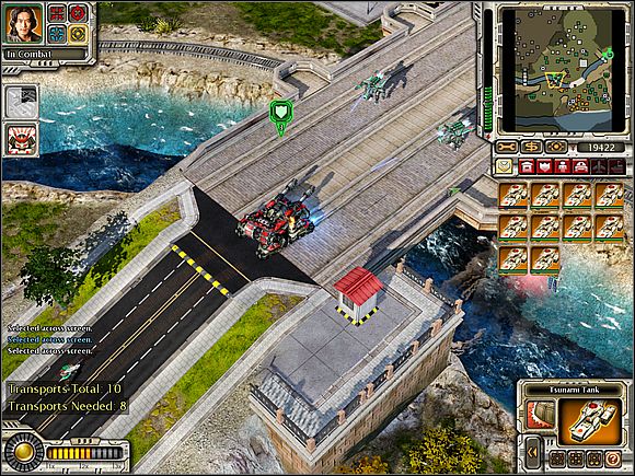Produce also 2-3 Mecha Tengu and transfer them into planes - Empire of The Rising Sun - Stalingrad - part 2 - Empire of The Rising Sun - Command & Conquer: Red Alert 3 - Game Guide and Walkthrough