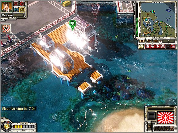 It may happen that your ally can not deal with the protection of the monument on the east [4] - Empire of The Rising Sun - Pearl Harbor - part 1 - Empire of The Rising Sun - Command & Conquer: Red Alert 3 - Game Guide and Walkthrough