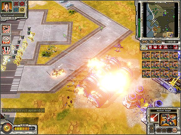 Build towers in this place. - Empire of The Rising Sun - Santa Monica - Empire of The Rising Sun - Command & Conquer: Red Alert 3 - Game Guide and Walkthrough