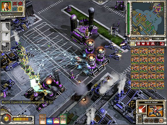Destruction of Soviets super-reactor (firing at the picture) will end with a powerful explosion that damage all around. - Empire of The Rising Sun - Yokohama - part 2 - Empire of The Rising Sun - Command & Conquer: Red Alert 3 - Game Guide and Walkthrough